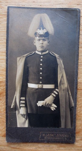 Altes kabinett foto infanterie - altes,