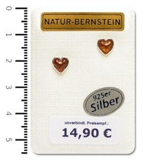 Natur Bernstein Ohrstecker