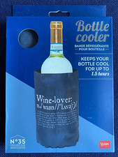 Legami - Flaschenkühler Weinliebhaber - hält bis zu 1,5 Stunden kühl