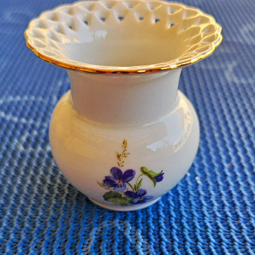 Volkstedt porzellan vase weiß - volkstedt,
