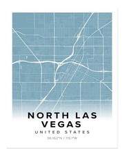 North Las Vegas Karte