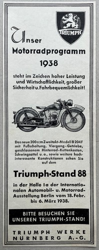 Triumph motorrad - triumph,