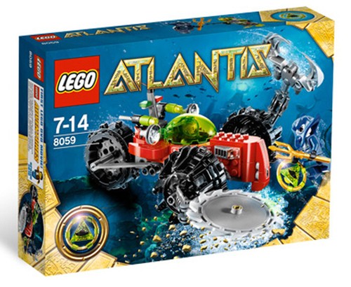 Lego seabed scavenger - scavenger, atlantis