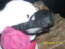 * Hundemaulkorb * verstellbar * Beißkorb * Nylon * Größen S in Schwarz * Neu *