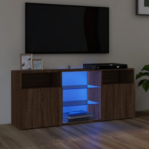 Schrank mit led leuchten - tv,