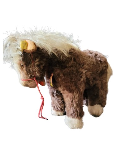 Steiff kuscheltier pferd braun - steiff,