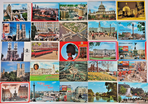 London postkarten - x,