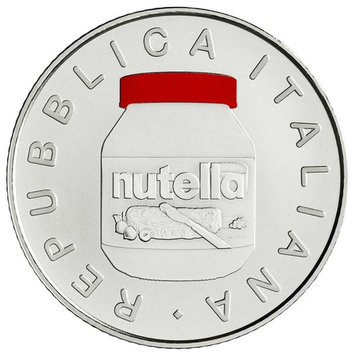 Silbermünze nutella rot 2021 - silbermünze,