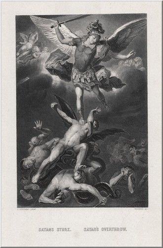 Mythologie satans sturz - mythologie.,