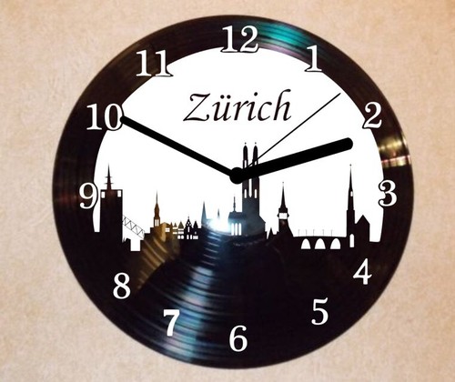 Zürich wanduhr - zürich,