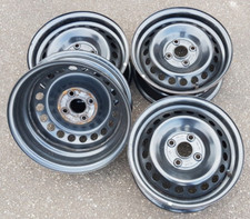 4 x Stahlfelgen für Hyundai i10  5,5Jx14H2  4x100 ET47 mit RDKS!   # 26578