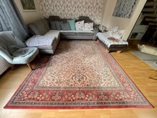 Orientteppich ✨ Perserteppich ✨ Kaschan Teppich ✨ 350 x 250 cm rot orange beige