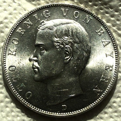 Bavaria 1910 silver mark - d, 3
