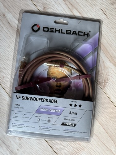 Oehlbach subwoofer cinch - oehlbach, cinch-kabel