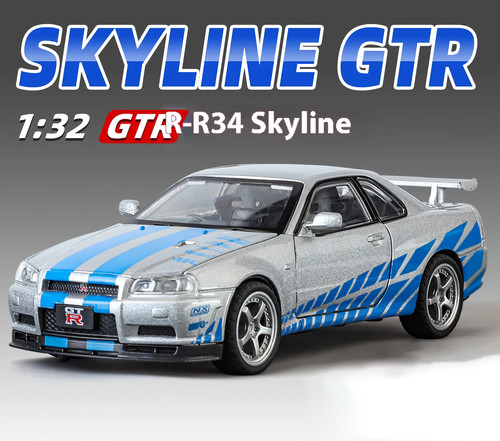 Nissan skyline gtr r34 - 🟢nissan,