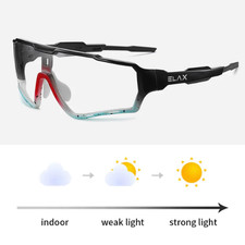 Fotochrome Fahrradbrille mit