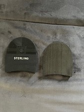 1 Paar Absatzflecke Sterling 70 mm  breit 80 mm lang, 6 mm hoch Schuhreparatur