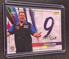 Panini 2025 PDC Darts WM Trading Card Adrian Lewis /180 9-Dart-Club