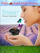 D´sense Premium Scents  Auto Duftdose Duftbaum Car Pflege Raumduft 12 Flavour