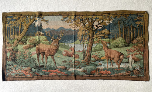 Gobelin wandbehang hirsch - gobelin,