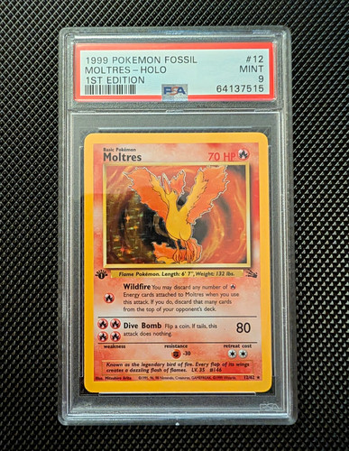 1999 pokemon fossil moltres - 1999,