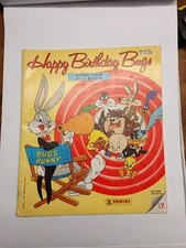 Panini Album"Happy Birthday Bugs" 1991 Bugs Bunny 90er Vintage