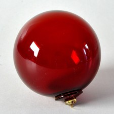 Rote GLASKUGEL, Ø 9,5 cm