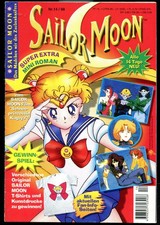 1998 Comic Manga Heft " Sailor Moon Nr. 14/98,mit Poster " Zustand 2
