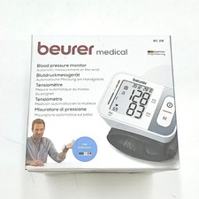 Beurer BC 28 Handgelenk Blutdruckmessgerät farbige Einstufung Blut Medizin Quali