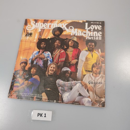 Supermax lovemachine vinyl - 7",