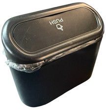 Auto Mülleimer mit Deckel & Müllbeuteln | Hängend | Push-Deckel | Universal