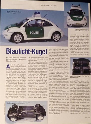 Volkswagen beetle polizei - vw,
