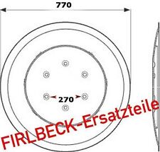 Gleitteller für Mähwerk für