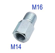 Aussen M16 auf Innen M14 Gewinde Adapter metrisch
