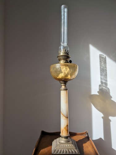 Antike petroleumlampe 1900 - um,