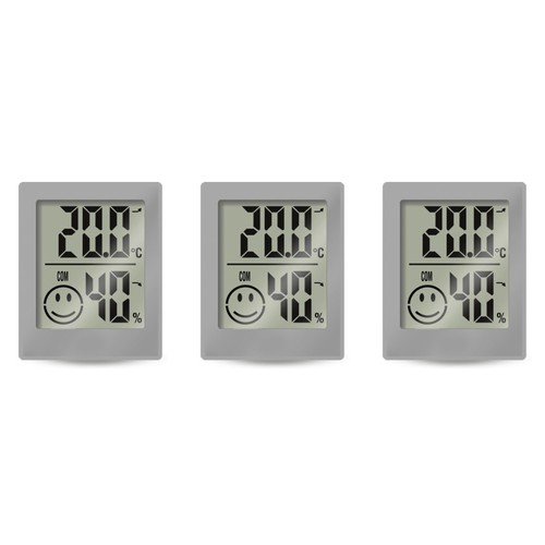 Hygrometer thermometer 3er set - hygrometer,