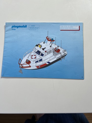 Playmobil 4448 nur bauplan - playmobil,