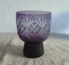 Vase Glasvase Überfang