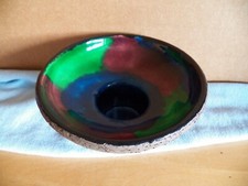 Kerzenhalter Kerzenständer bunt Keramik für Teelicht-Pilarkerze / Stromit Handar