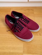 Sneaker Vans Gr 38, 5 Turnschuhe weinrot