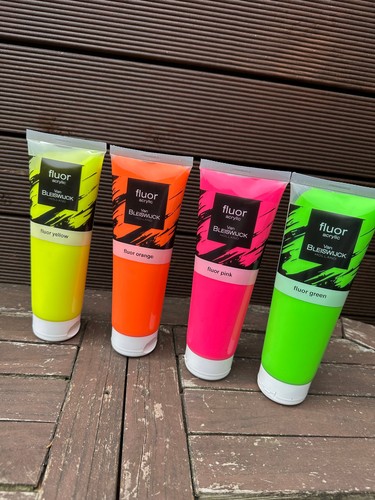 Floureszierende acrylfarbe - floureszierende, /