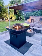 Feuerplattengrill Feuerplatte 10 mm eckig 100 x 100 cm „das etwas andere Design“