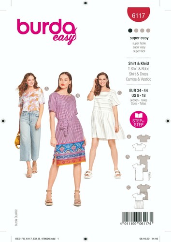 Burda easy schnittmuster - burda,