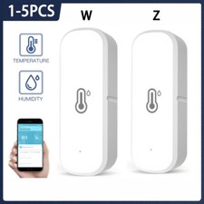1-5X Smart WiFi / Zig-Bee Temperature Humidity Sensor Monitor Alexa Google