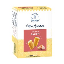 Maison Gavottes - kleine gefüllte Crêpes mit Cheddar und Bacon - 3x 100g