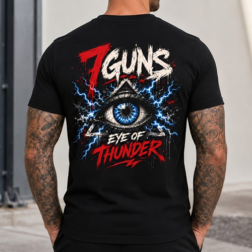 7guns herren shirt eye - herren,