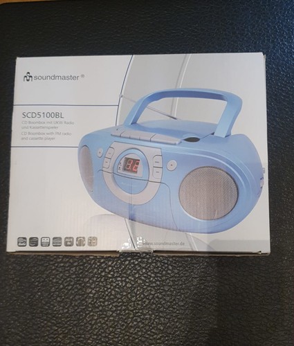 Soundmaster scd5100bl - soundmaster,