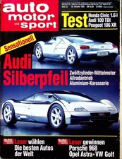 3) Auto Motor Sport AMS 22/1991 - VW Corrado VR6 mit 19 - Alfa Romeo 164 V6 Tur