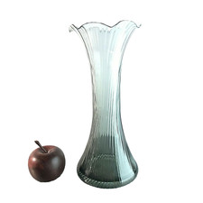 Rauchglas VASE 50er 60er MID