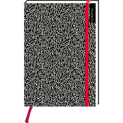 Mynotes notizbuch black - mynotes,